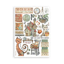 Stamperia Furry Friends - A5 Washi Pad, SBW25