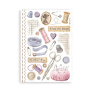 Stamperia Washi Pad 8pc - Quiet Days, SBW26