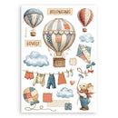 Stamperia A5 Washi Pad- Family, SBW28