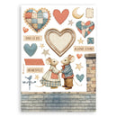 Stamperia A5 Washi Pad- Family, SBW28