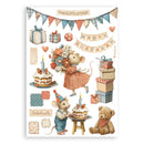 Stamperia A5 Washi Pad- Family, SBW28