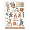 Stamperia A5 Washi Pad- Family, SBW28