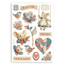 Stamperia A5 Washi Pad- Family, SBW28