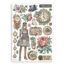 Stamperia Gardens of Time - A5 Washi Pad, SBW32
