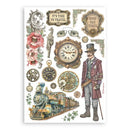 Stamperia Gardens of Time - A5 Washi Pad, SBW32