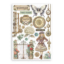 Stamperia Gardens of Time - A5 Washi Pad, SBW32