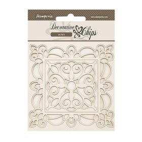 Stamperia  Decorative Chips - Herbarium Silvae Frames, SCB278