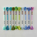 DMC Color Variations Floss Bundle Cool Tones10-Pack, SCS-264