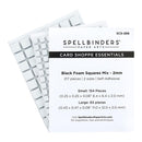 Spellbinders Card Shoppe Essentials Foam Squares Mix, SCS-266