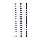 Spellbinders Dimensional Enamel Dots - Black & White, SCS-285
