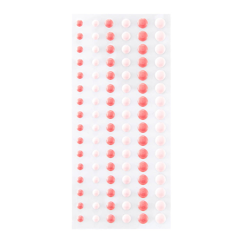 Spellbinders Dimensional Enamel Dots - Two-Tone Pink, SCS-288