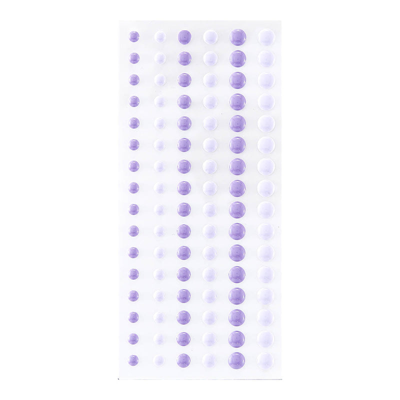 Spellbinders Dimensional Enamel Dots - Two-Tone Purple, SCS-289