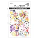 Spellbinders Card Shoppe Essentials Die-Cuts - Dancin' Watercolor Celebrations, SCS-329