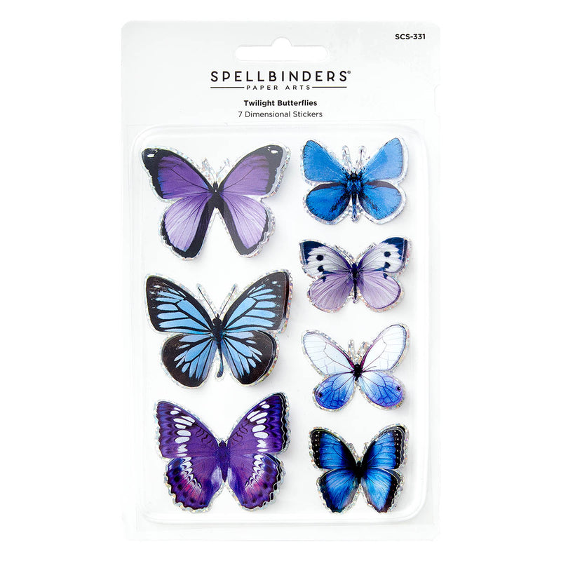 Spellbinders Stickers - Twilight Butterflies, SCS-331