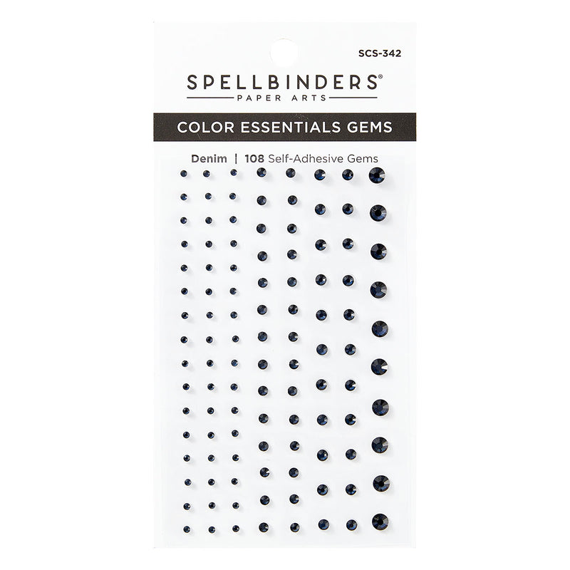 Spellbinders Color Essentials Gems - Denim, SCS-342