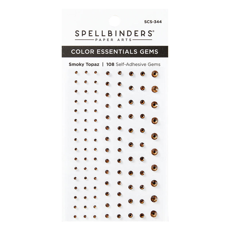 Spellbinders Color Essentials Gems - Smoky Topaz, SCS-344