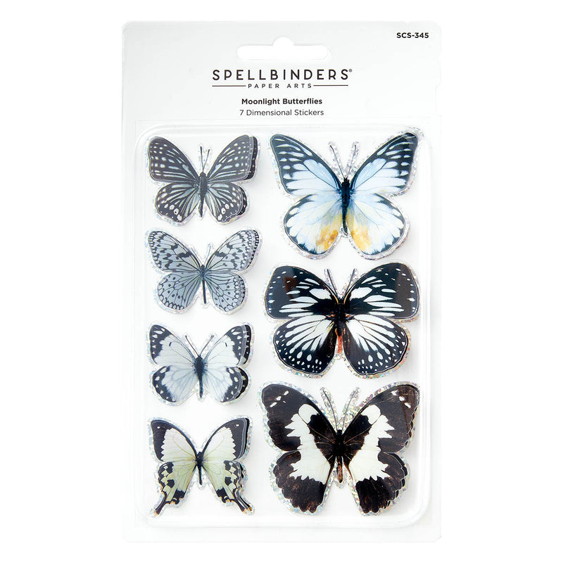Spellbinders Stickers - Moonlight Butterflies, SCS-345