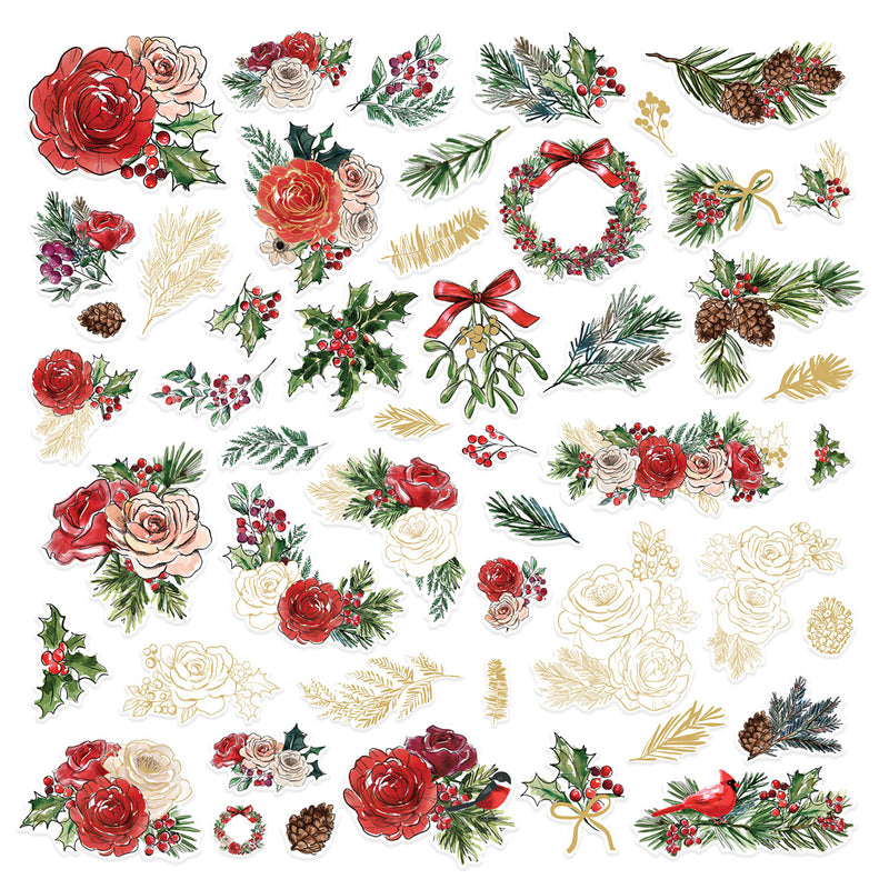 Spellbinders Floral Die Cuts - Handmade Holidays, SCS-351