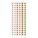 Spellbinders Dimensional Enamel Dots - Red & Green, SCS-290