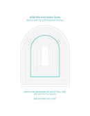 Spellbinders - Arch Shaker Domes 6Pk, SCSE-002