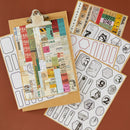 Mid Aug - Spellbinders Stickers - Book 10 Borders & Labels, SCSE-039 Esther Glas