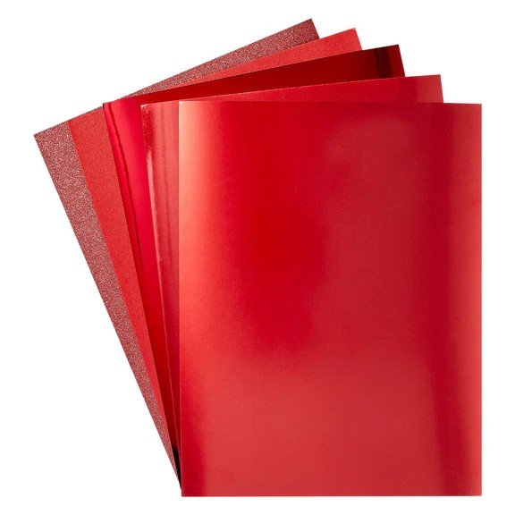 Spellbinders Treasured Cardstock Assortment 8.5x11-15pc - Ruby, SCSP-018
