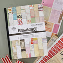 Mid Aug - Spellbinders - Reminiscence Book 10 Patterned CS, SCSP-037 Esther Glas
