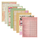 Mid Aug - Spellbinders - Reminiscence Book 10 Patterned CS, SCSP-037 Esther Glas