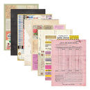 Mid Aug - Spellbinders - Reminiscence Book 10 Patterned CS, SCSP-037 Esther Glas