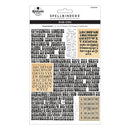 Spellbinders Rub-Ons - Noted Details, SCSR-016 Esther Glas