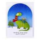 Spellbinders Stamp & Die Set - Dino Sized Holiday, SDS-209