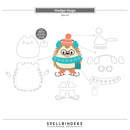 Spellbinders - Stamp & Die Bundle - Merry Mischief, BD-1015