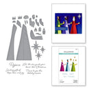 Spellbinders Stamp & Die Set - The Three Maji, SDS-214