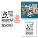 Spellbinders Stamp & Die Set - ING Words, SDS-232 Esther Glas