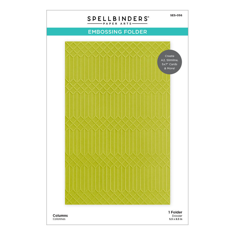 Spellbinders Embossing Folder - Columns, SES-056