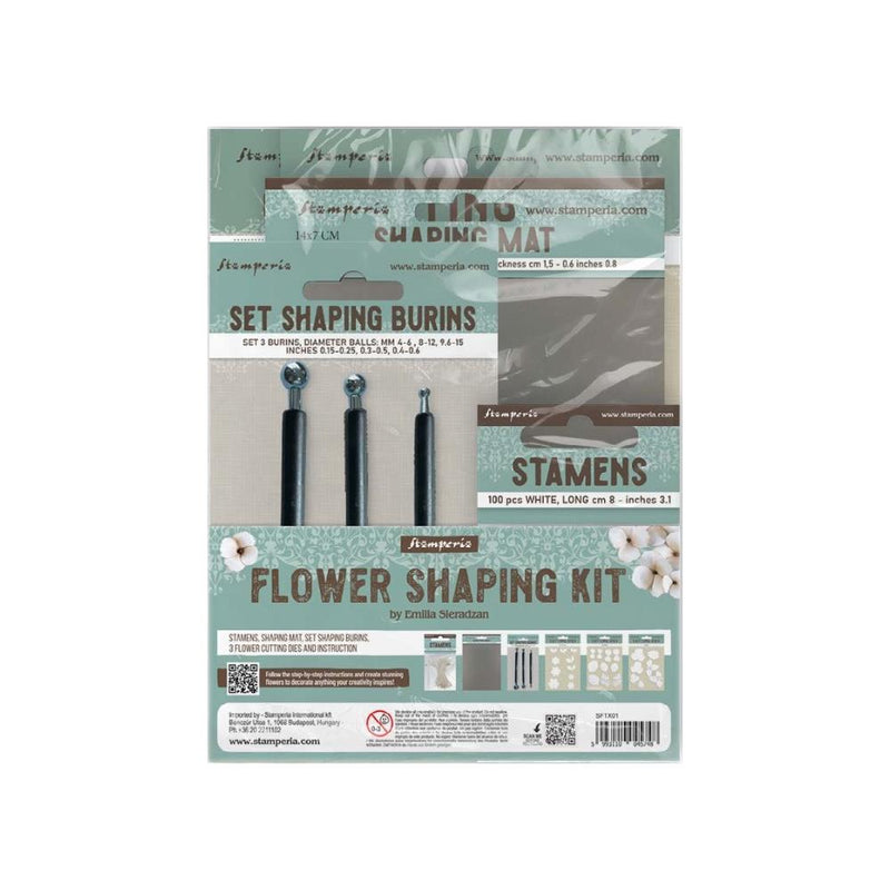 Stamperia - Flower Shaping Kit, SFTX01 by: Emilia Sieradzan