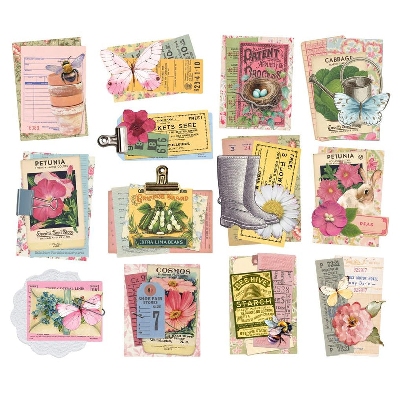 Simple Stories - Layered Bits - Simple Vintage Spring Garden, SGD21726