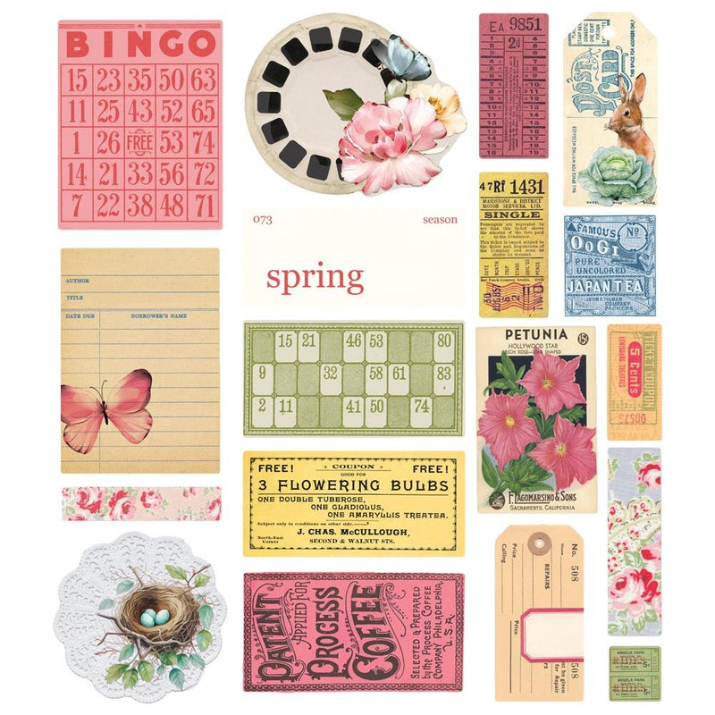 Simple Stories - Ephemera - Simple Vintage Spring Garden, SGD21727