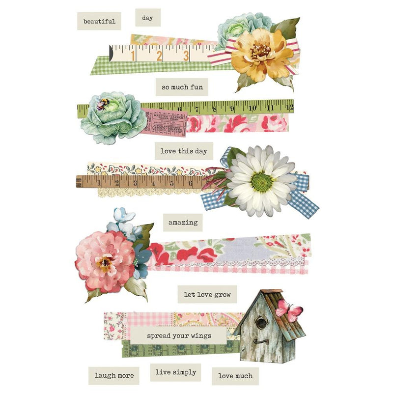 Simple Stories - Sticker Book - Simple Vintage Spring Garden, SGD21728