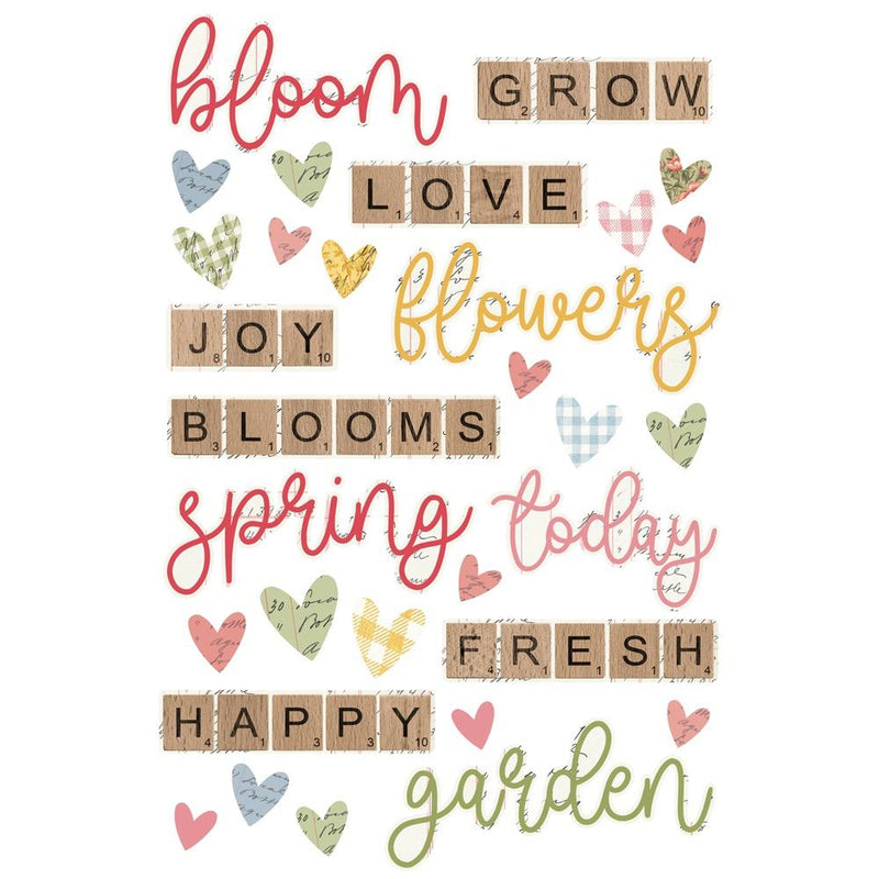 Simple Stories - Sticker Book - Simple Vintage Spring Garden, SGD21728