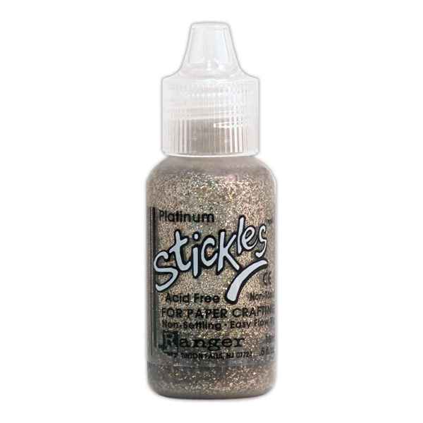 Rangers - Stickles Glitter Glue - Platinum, SGG09696