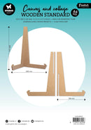 Studio Light Journal & Canvas Wooden Stand A4, SL-ES-MDF23