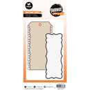 Studio Light Grunge Cutting Die - Slimline & Label, SL-GR-CD1014