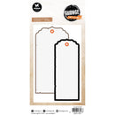 Studio Light Grunge Cutting Die - Slimline & Label, SL-GR-CD1063