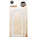 Studio Light Grunge Cutting Die - Slimline & Label, SL-GR-CD1063