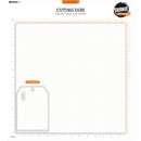 Studio Light Grunge Cutting Die - A6 Label Shape, SL-GR-CD831