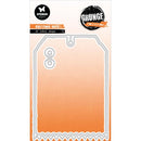Studio Light Grunge Cutting Die - A6 Label Shape, SL-GR-CD831