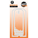 Studio Light Grunge Cutting Die - Slimline & Label, SL-GR-CD997