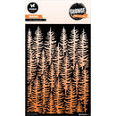 Studio Light Grunge 6x8 Mask/Stencil - Tree Background, SL-GR-MASK285