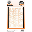 Studio Light Grunge 6x8 Mask/Stencil - Rulers Background, SL-GR-MASK335